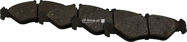 JP GROUP Комплект тормозных колодок, дисковый тормоз 1163708110